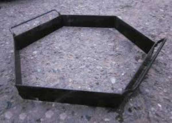 Железная форма для тротуарной плитки